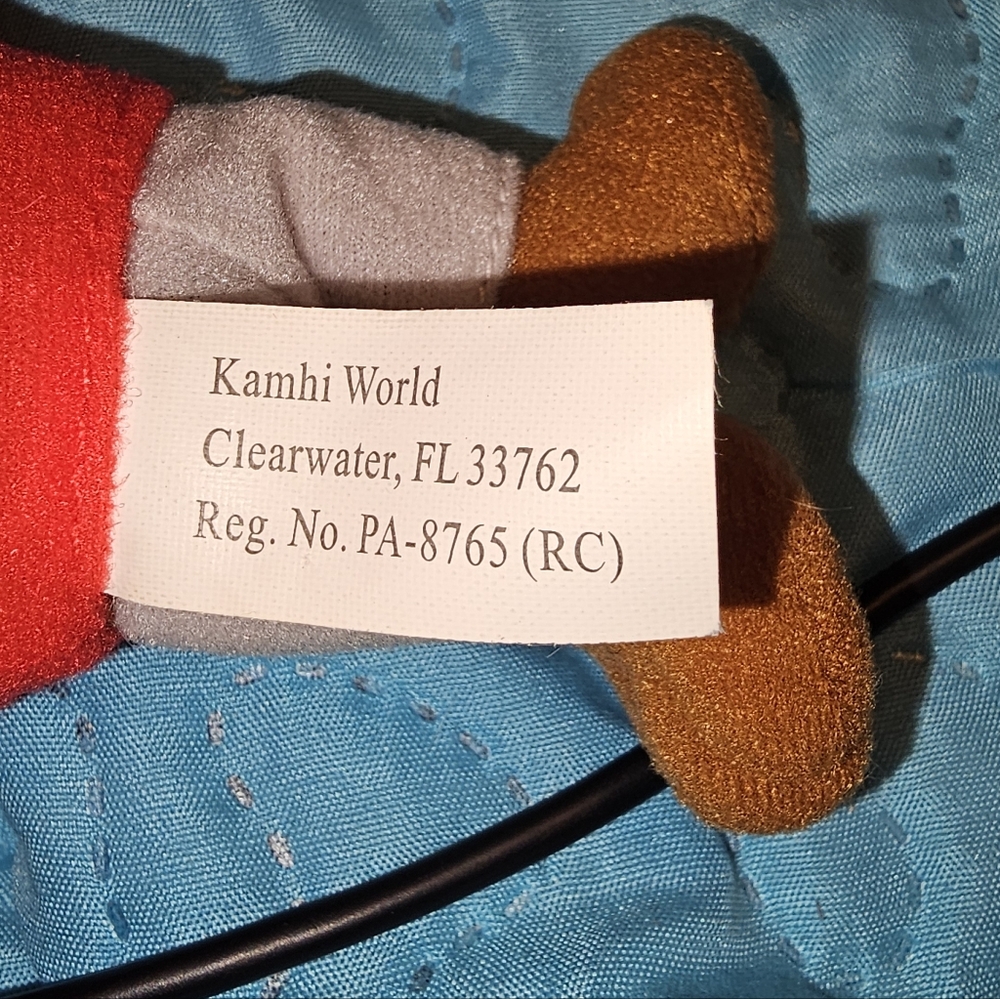 Vintage Spice Mice plush keychain known as "Mr.‎ Mousiverse, - Picture 8 of 8